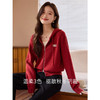 【年终特卖】熙世界双拉链连帽开衫毛衣女秋冬新款小个子休闲时尚短款针织外套 商品缩略图2