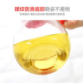 乐扣乐扣(LOCK&LOCK)大容量玻璃油壶油瓶醋酒酱油调味壶550ml黑色