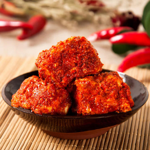 【宜昌助农馆】邓村三峡特产 非遗菜叶香辣麻辣味霉豆腐乳 280g 商品图7