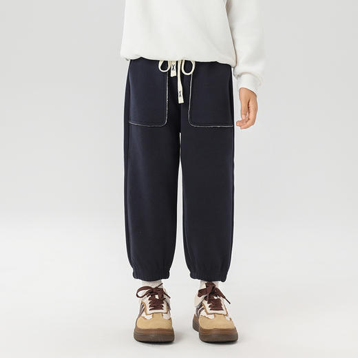 【迢语男女同款儿童防风裤】❗️ ❗ 家里“小神兽们”的保暖防风裤都备了吗？ 一穿即暖，双层超柔加厚加绒款🔥🔥🔥 五色可选不挑男女童👫满足秋冬保暖轻松过冬 商品图4