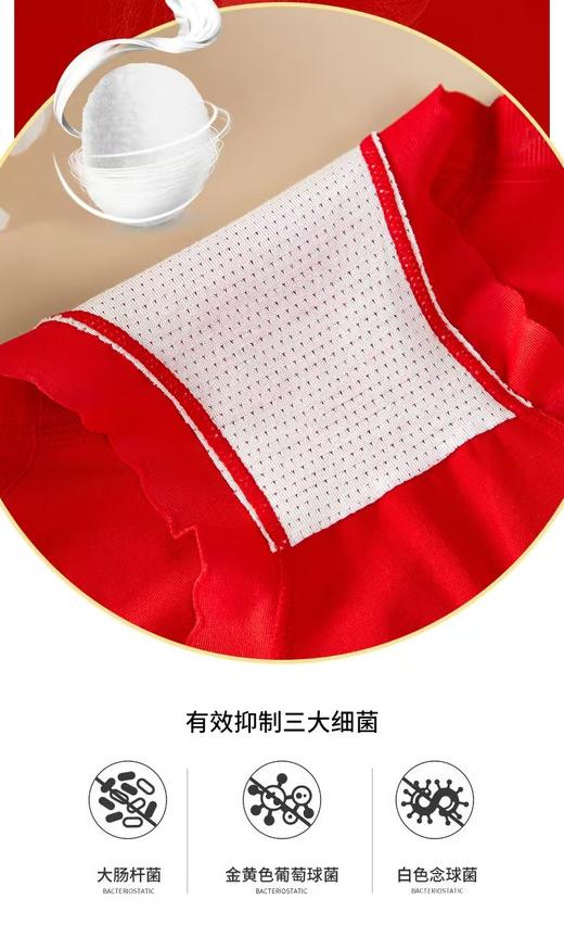 鸿运吉祥发财内裤（三条装） 3524150013 商品图8