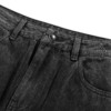 gxg.jeans男装牛仔裤个性拼接黑色水洗基础大口袋宽松裤子11C105001F 商品缩略图2