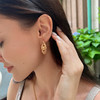 LHWINDSOR 原创设计花篮耳环时尚耳饰女小众设计 商品缩略图3