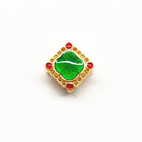 万花系列黄金转运珠 足金复古浪漫转运珠女士礼物MEMORA诗普琳HP814201