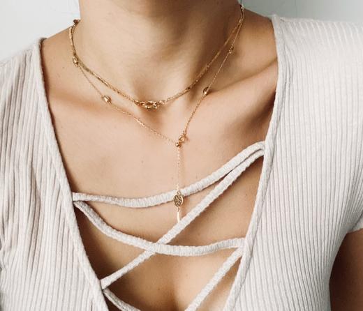 LHWINDSOR Wakey-wakey复古咖啡豆捕梦网项链LHWindsor 商品图3