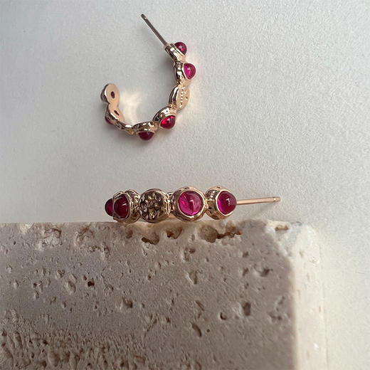 LHWINDSOR  原创设计水影耳环小众时尚耳环 商品图2