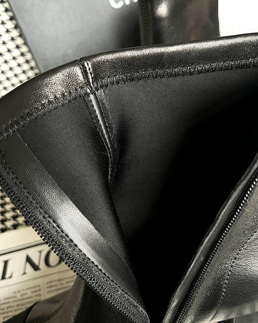 现货 THS 12.9-限时 香家 进口羊皮鞋头拼接短靴 2色 BZ1228 商品图13