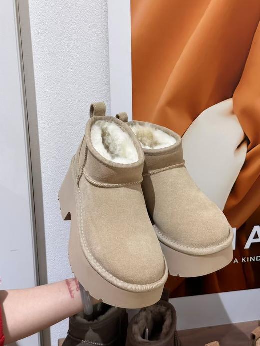 【女款】河南桑坡雪地靴 新款人鱼增高拖鞋/短靴/高筒  35-40码 商品图2