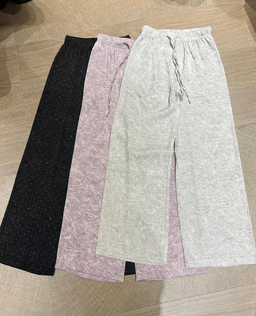 【门店同款】ENJOY夏季高级感褶皱闪闪裤 157544698 商品图0