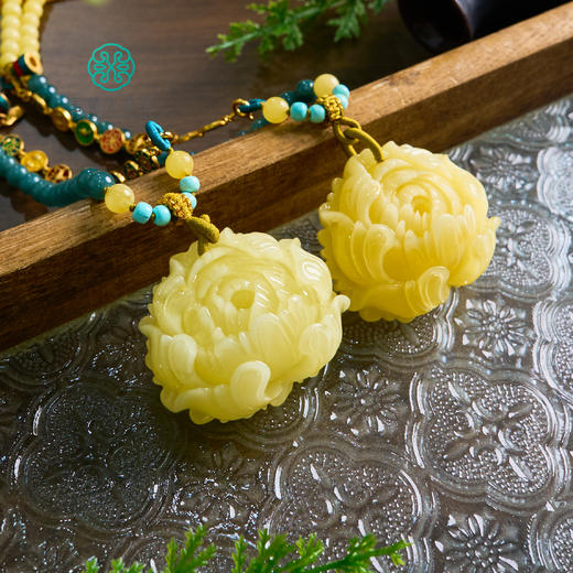 蜜蜡吊坠 商品图0