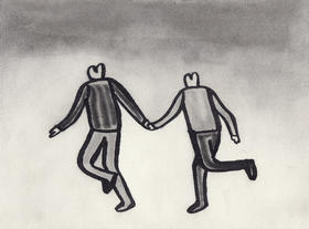 纸本水墨｜相伴逃离_似一场选择 像我遇见你