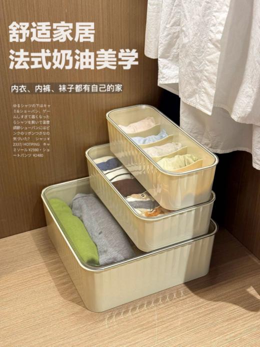 🥰【乙木品川·内衣收纳盒三件套 】✨: 𝐍𝐞𝐰 𝐒𝐩𝐫𝐢𝐧𝐠 / 上新👏我愿称它为内衣袜子内裤收纳的神！！！🌷多功能收纳盒！好看能装又实用哦！🤣不会还有姐妹没用过这个吧‼ 商品图0