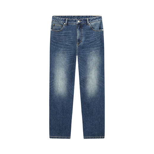 gxg.jeans男装  蓝色经典水洗休闲牛仔裤JHF10500531 商品图4