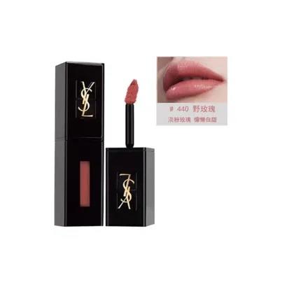 【香港直邮】【合集】2023年新色法国圣罗兰YSL黑管唇釉#610冰乌龙 #440 #441 商品图1