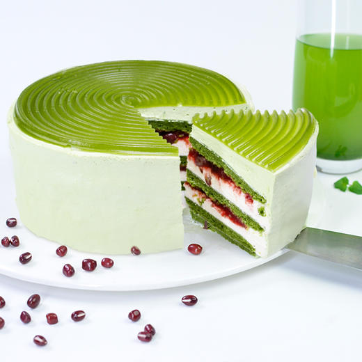 年轮抹茶蛋糕【提前2天预订，下单备注生日日期】 商品图6