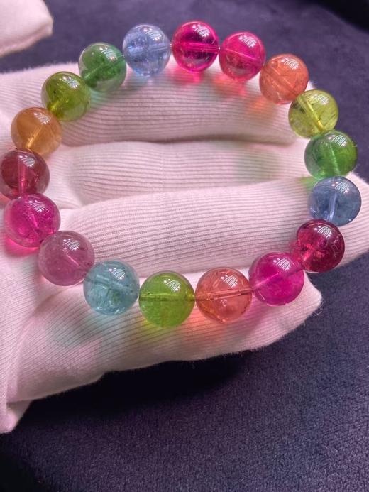 11mm单圈彩虹碧玺手串 商品图1