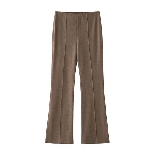 澳洲超细美丽诺羊毛连腰喇叭裤FCE4PAT097 商品图4