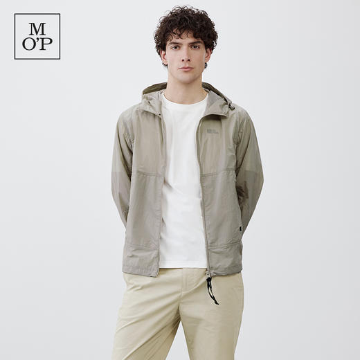 Marc O'Polo/MOP 秋季新款轻薄宽松户外百搭连帽防晒服男外套 商品图4