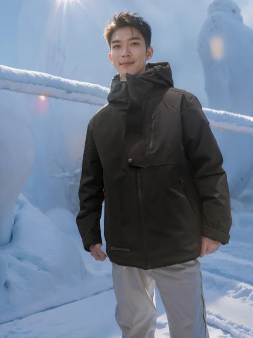 佐丹奴男装三层5A鹅绒羽绒外套01074615 商品图7