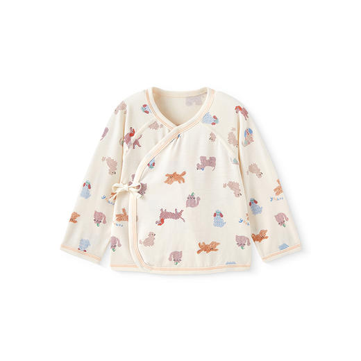 【商场同款】英氏婴儿衣服四季透气小宝宝家居服睡衣上装2025新款 商品图4