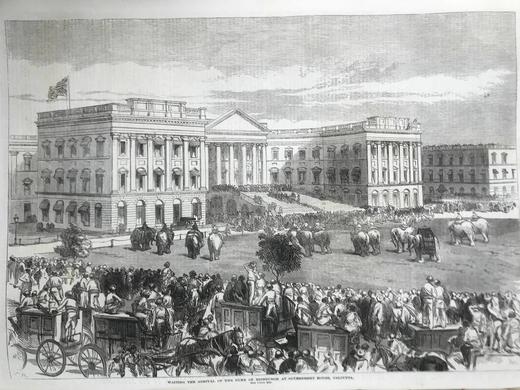 41*30cm！1870年上半年 伦敦新闻画报 数百幅版画插图 布脊精装8开 商品图5