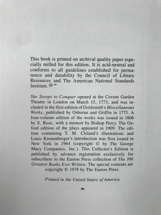 戈德史密斯《屈身求爱》 克莱兰经典插图 豪华皮装16开 商品图4