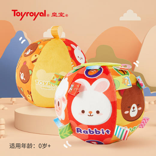 皇室 6寸益智手摇铃布球 ZYL07 商品图0