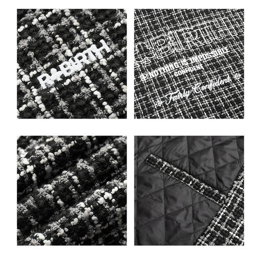 gxg.jeans男装冬季夹克黑色棒球夹克JEX12100014 商品图3