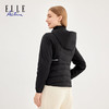 ELLE Active冬季轻薄休闲羽绒服女连帽保暖鹅绒外套修身显瘦女装 商品缩略图3