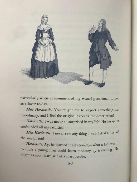 戈德史密斯《屈身求爱》 克莱兰经典插图 豪华皮装16开 商品图9