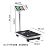 拜杰（Baijie）不锈钢电子秤台称计价秤快递秤磅秤300KG 不锈钢色 商品缩略图7