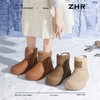 ZHR则则防水厚底雪地靴女新款2024冬季加绒防滑保暖加厚短靴棉鞋 商品缩略图0