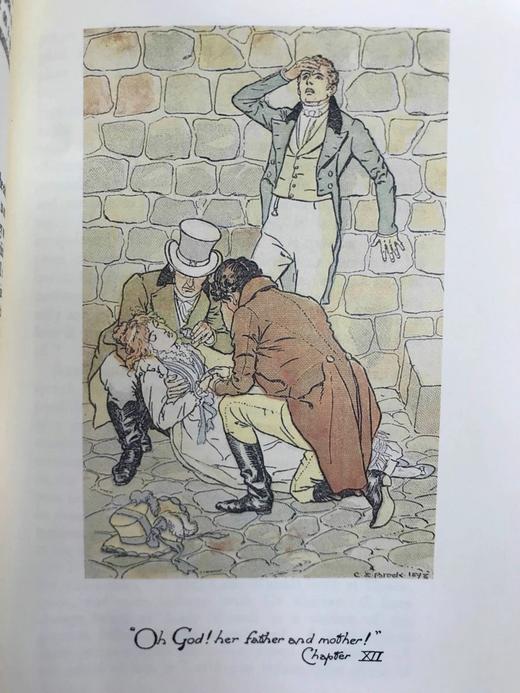 简·奥斯汀《劝导》 6幅彩色插图 豪华皮装大32开 商品图7