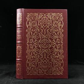 莫里哀两部戏剧《伪君子》《贵人迷》 配多幅插图 豪华皮装16开