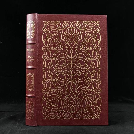 莫里哀两部戏剧《伪君子》《贵人迷》 配多幅插图 豪华皮装16开 商品图0