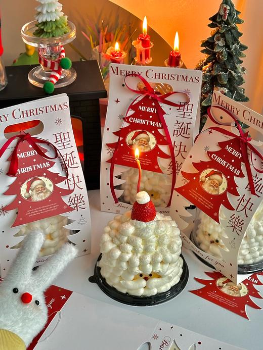 圣诞老人蛋糕（直径12厘米 高15厘米左右，包含装饰的高度） 商品图6