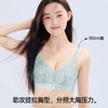 【大胸显小BC杯】熳洁儿 花卉蕾丝薄款透气聚拢内衣无钢圈收副乳文胸24261529 商品缩略图5
