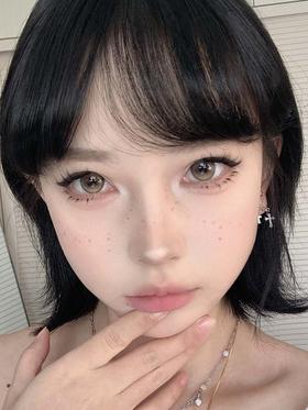 annieone 半年抛美瞳 失控小猫  直径14.5mm着色13.8mm