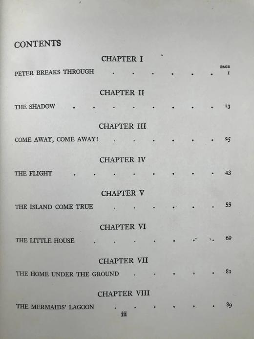 1932年 詹姆斯·巴利《彼得潘与温蒂》 28幅插图 布面精装18开 商品图5