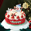 【圣诞幸福颂歌】圣诞节限定款蛋糕，庆祝「莓」好时刻，与圣诞老人一起穿越草莓雪域，在轻盈软绵的云顶之中奏响圣诞颂歌 （重庆幸福西饼） 商品缩略图0