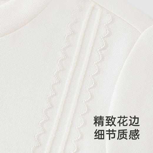 【高定系列】英氏儿童长袖T恤春夏男童桑蚕丝上衣2025新款休闲T恤 商品图2