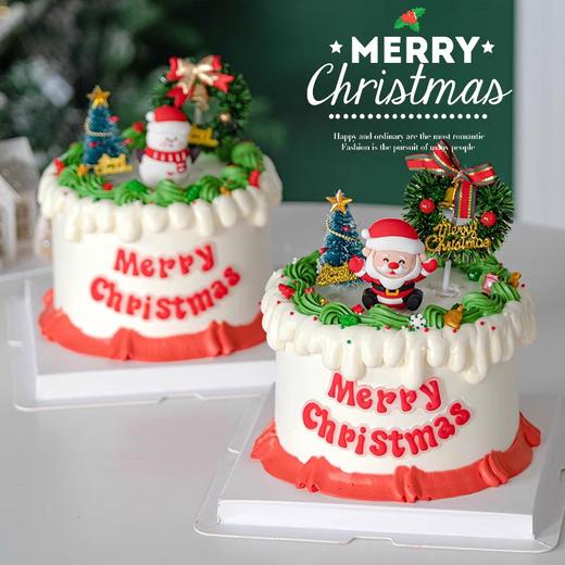 【圣诞快乐】创意定制蛋糕 商品图0