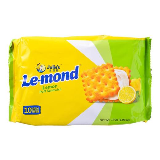 茱蒂丝雷蒙德柠檬味夹心饼干170g 商品图0