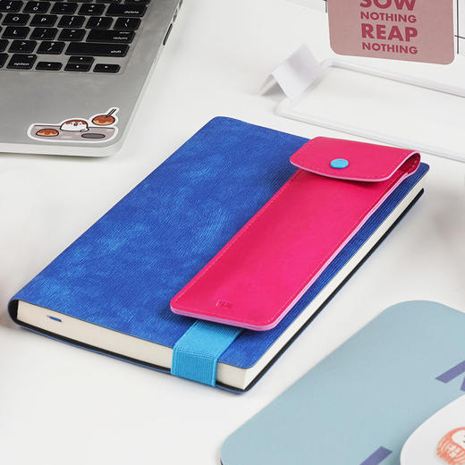 【趁早文创】趁早绑带笔袋创意便携文具收纳笔袋笔记本日记本配件笔插袋 商品图1