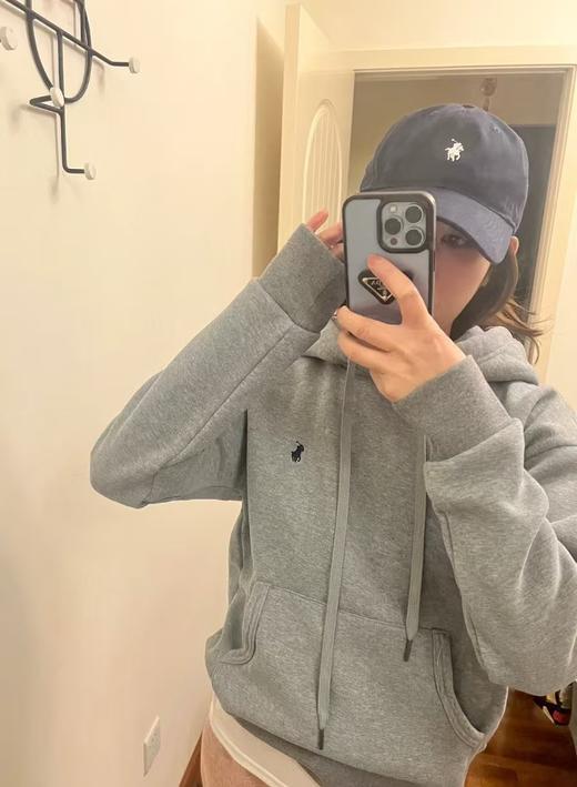 加厚550g摇粒绒加绒连帽拉夫卫衣 商品图4