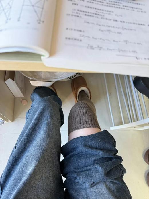 <曾小咸推荐>日韩系毛圈过膝长筒袜 日常88/2双 活动价39.99/2双！【预售款，预计3-15天发货】 商品图8