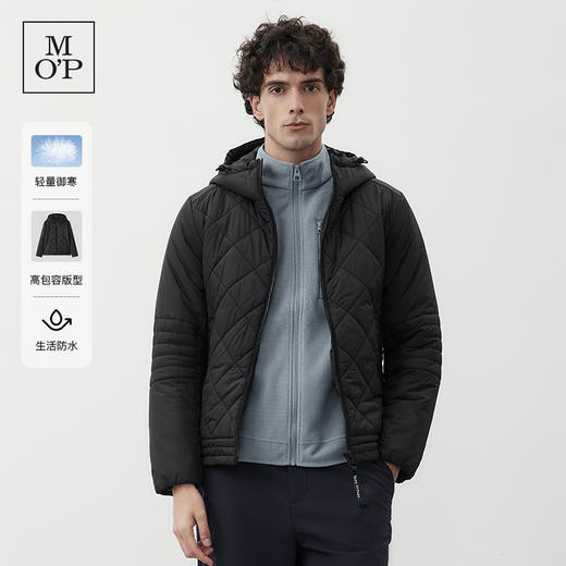【环保面料】Marc O'Polo/MOP2024冬季高级质感保暖棉服外套男士 商品图0