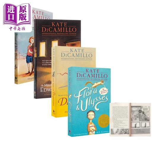 【中商原版】DiCamillo获奖儿童文学4册 纽伯瑞奖 儿童获奖文学 童话故事 假期书单 英文原版 12岁以上 商品图0