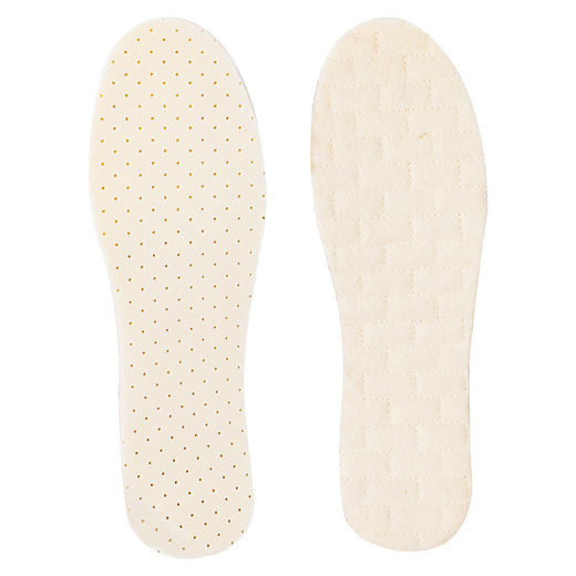 【不同尺码请备注】羊毛乳胶保暖防臭鞋垫，天然乳胶防脚气 保暖吸汗底部透气孔设计 ，慢回弹缓解脚部压力 儿童款成人款可裁剪 商品图7