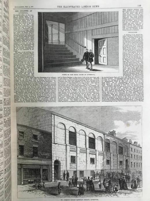 41*30cm！1870年上半年 伦敦新闻画报 数百幅版画插图 布脊精装8开 商品图12